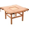 Affinity Tool Works 4 School Bench Tops with Beech Trestle SJO-66537K